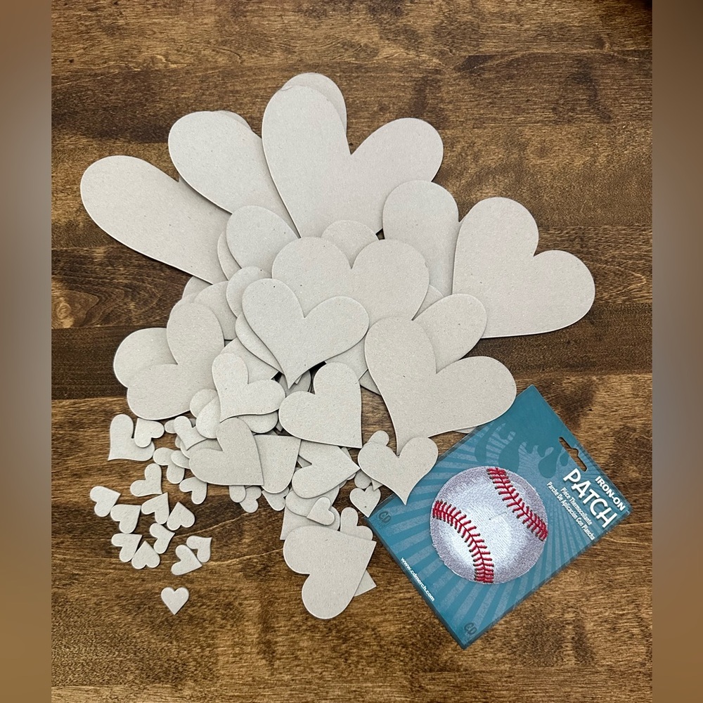 Heart-Shaped Craft Cutouts for Parties